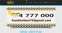Desktop Screenshot of frankfurtairporttaxi.com
